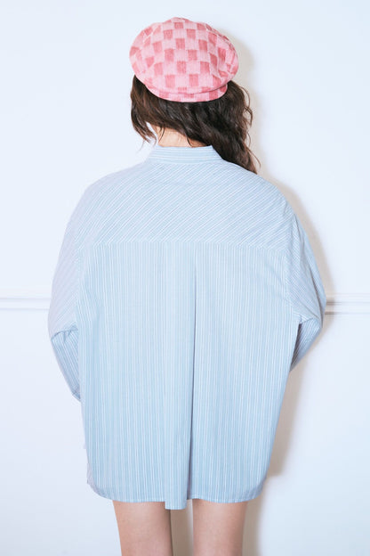 Libe Striped Boyfriend Shirt (Pre-order)