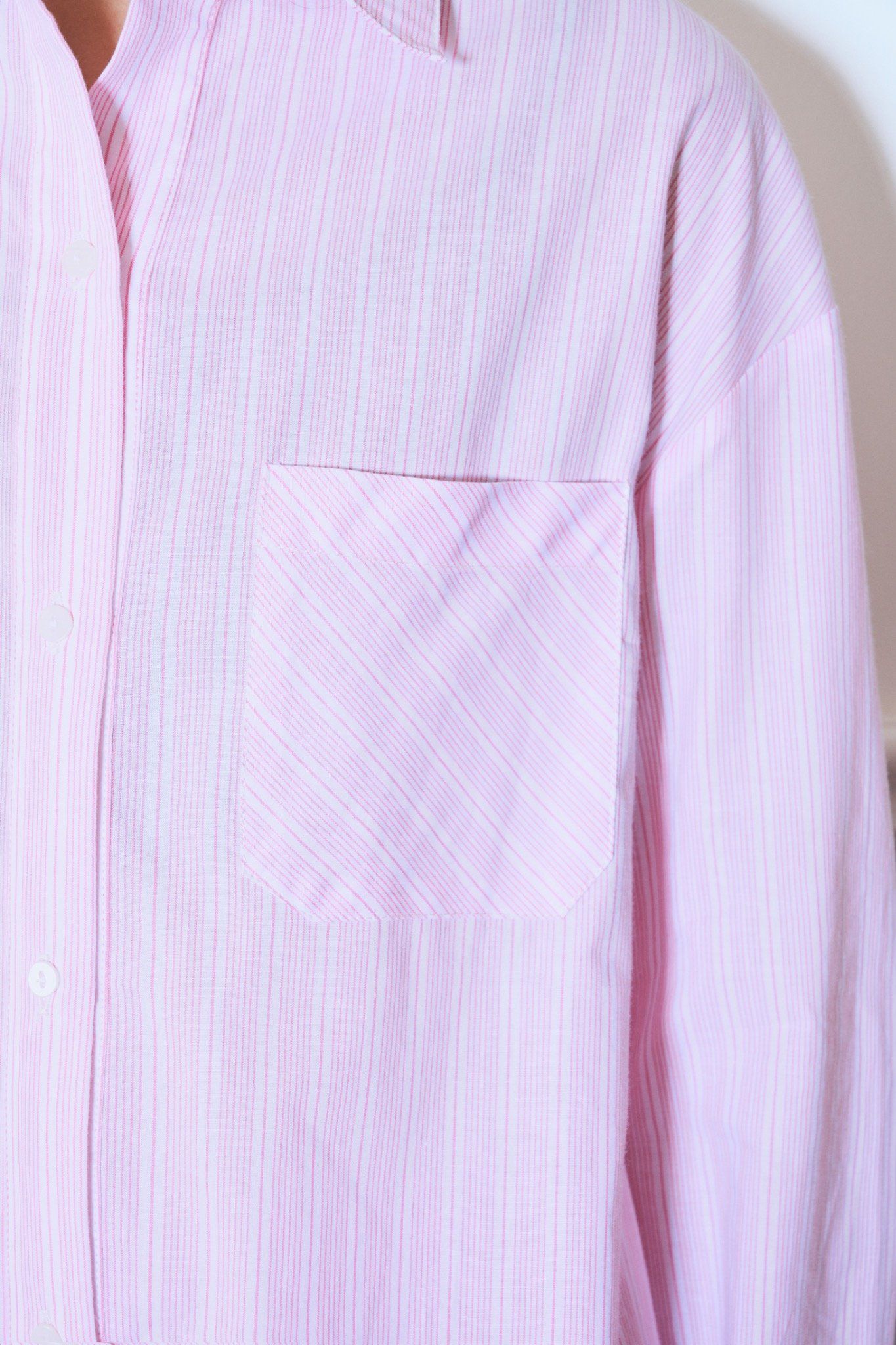 Libe Striped Boyfriend Shirt (Pre-order)
