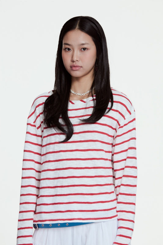 Libe Striped Long Sleeve T-Shirt (Pre-order)