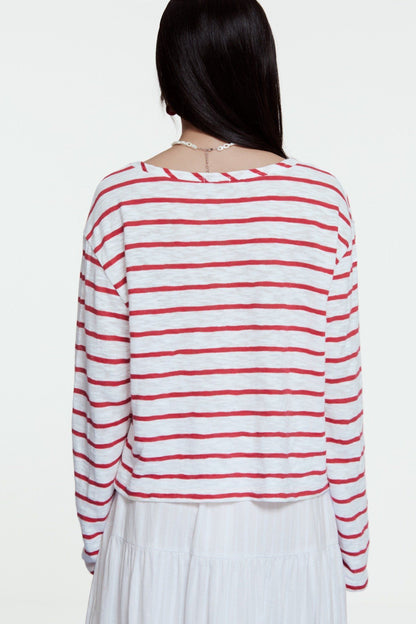 Libe Striped Long Sleeve T-Shirt (Pre-order)