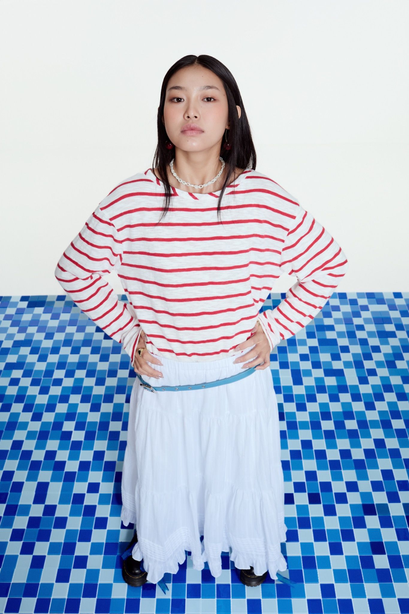 Libe Striped Long Sleeve T-Shirt (Pre-order)