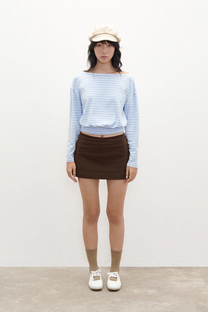 Libe Striped Long Sleeve Top (Pre-order)