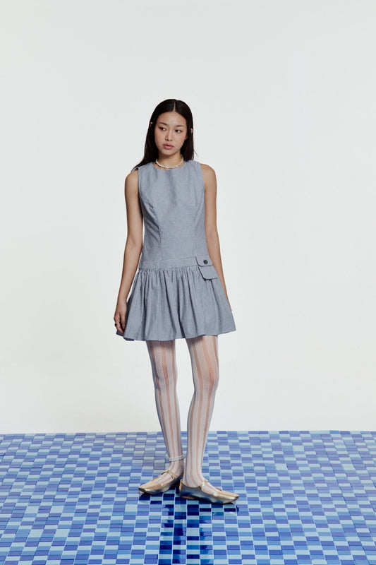 Libe Striped Mini Dress (Pre-order)