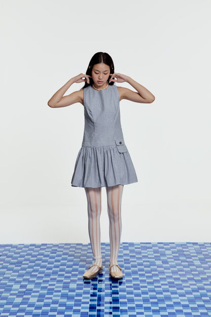 Libe Striped Mini Dress (Pre-order)