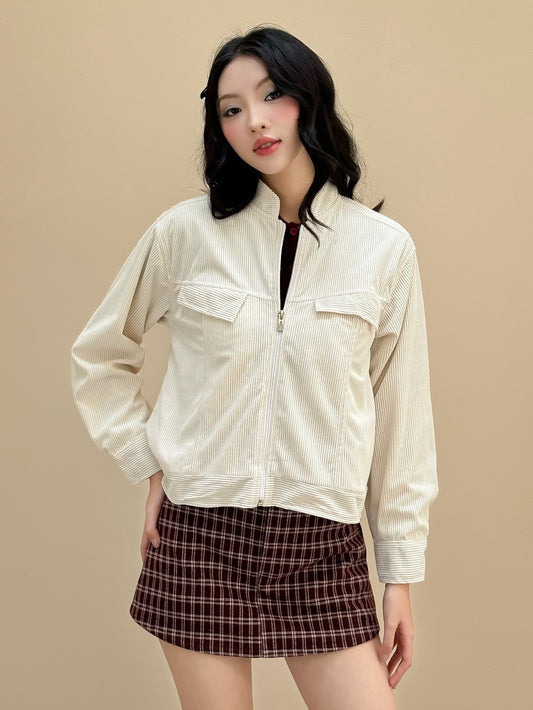 Mieufashionista Corduroy Jacket Sunrise