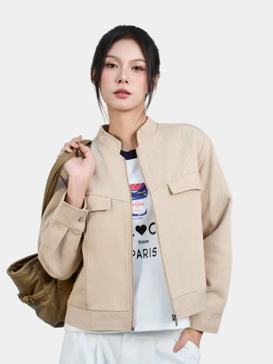 Mieufashionista Corduroy Jacket Sunrise