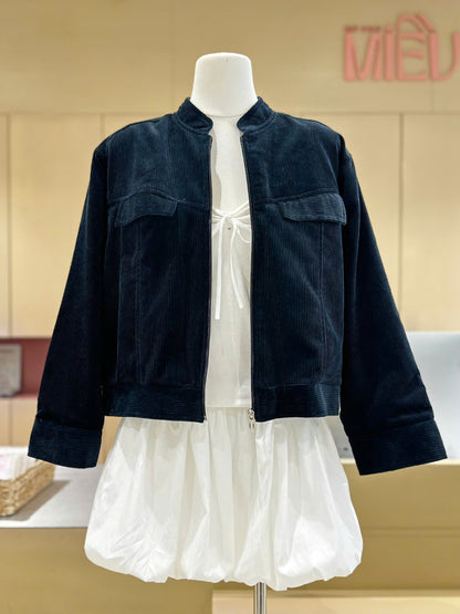 Mieufashionista Corduroy Jacket Sunrise