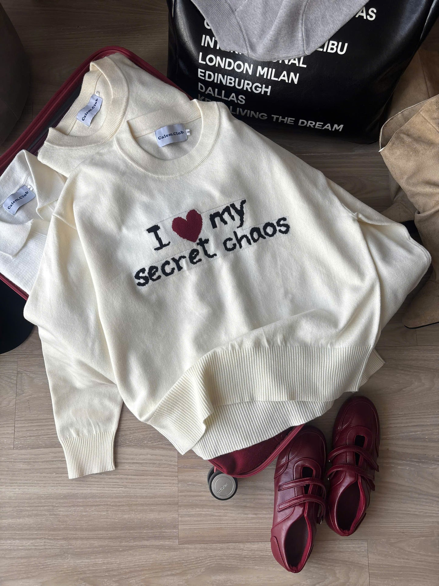 Calem Club Sweater Secret Chaos