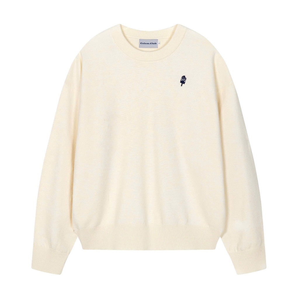 Calem Club Soft Cream Sweater