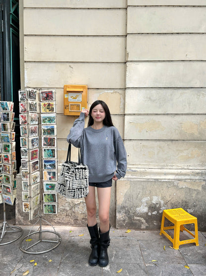 Calem Club Soft Cream Sweater