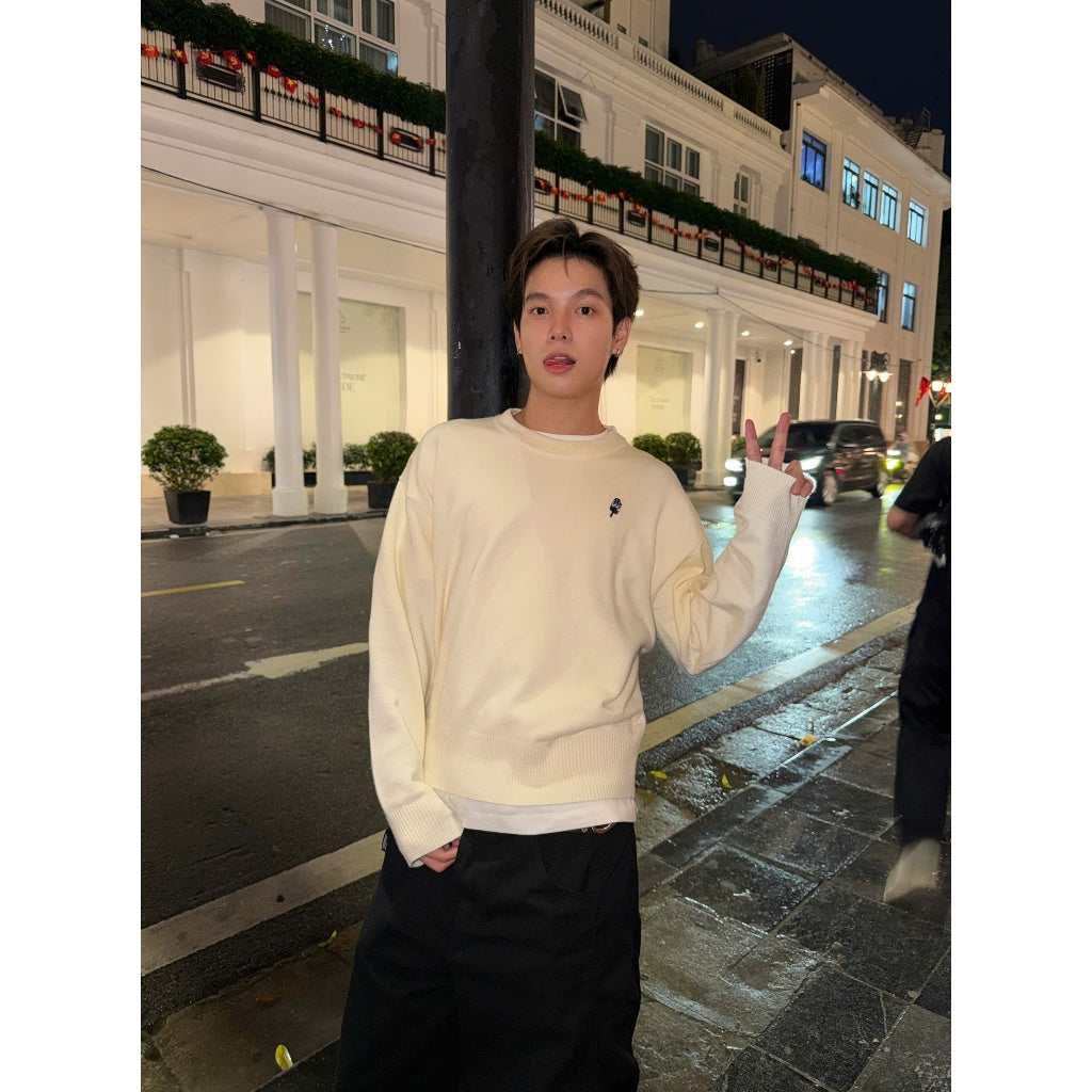 Calem Club Soft Cream Sweater
