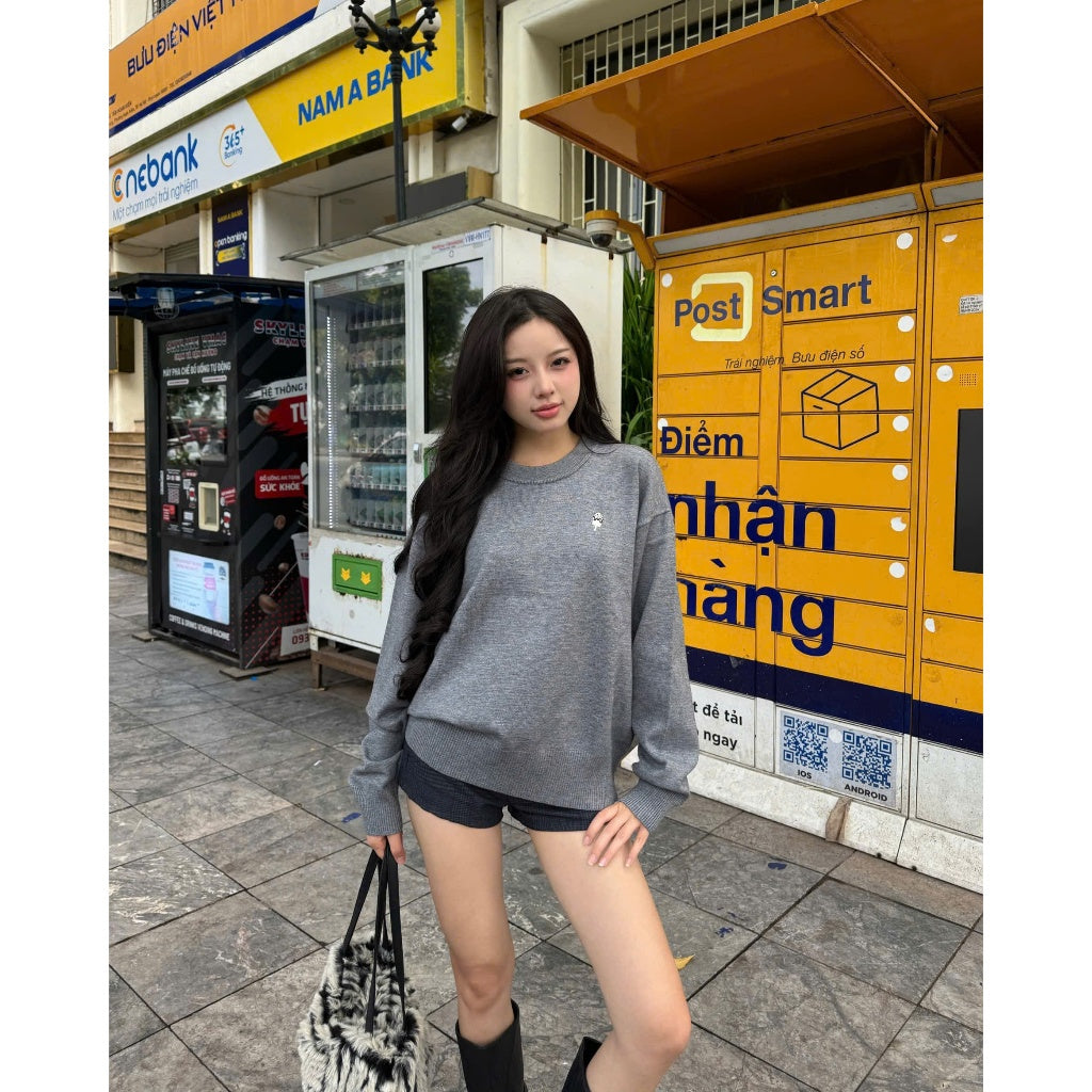 Calem Club Soft Cream Sweater