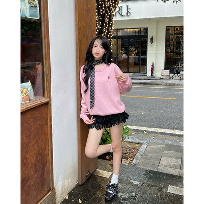 Calem Club Soft Cream Sweater