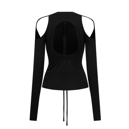 Sagittarius A+ Swirling Cut-Out Long Sleeve