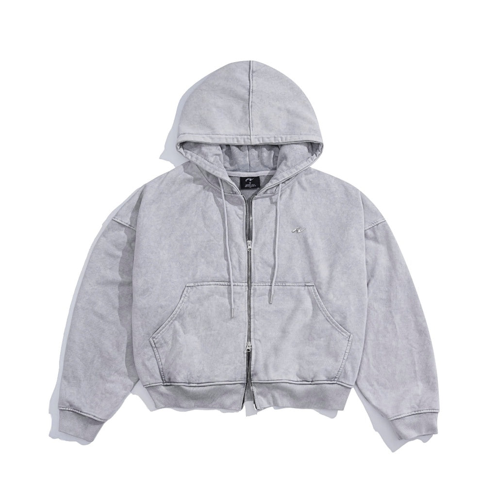 Whose Symwash Hoodie-zip