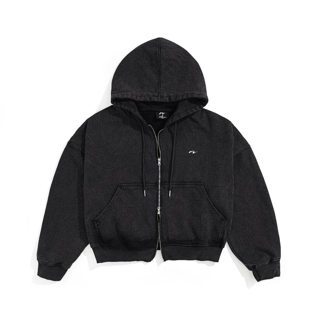Whose Symwash Hoodie-zip