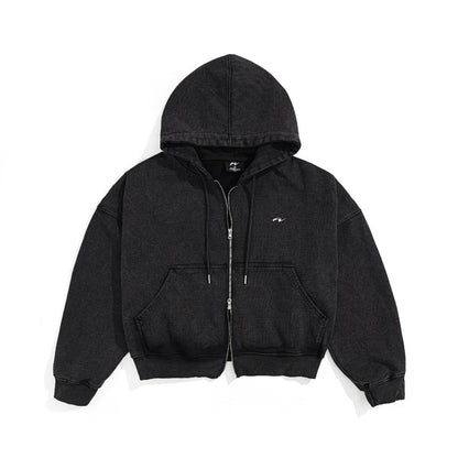 Whose Symwash Hoodie-zip