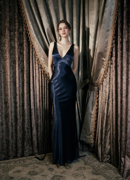 Kisserine Talivia Dress - Navy