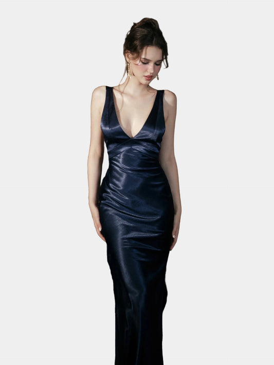 Kisserine Talivia Dress - Navy