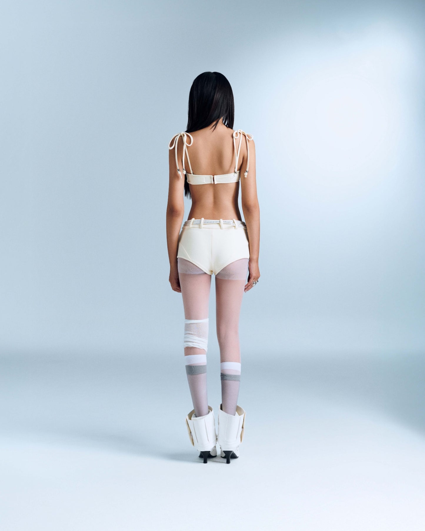 Bunny Hill Tie Fang Bikini - Ivory (Pre-order)