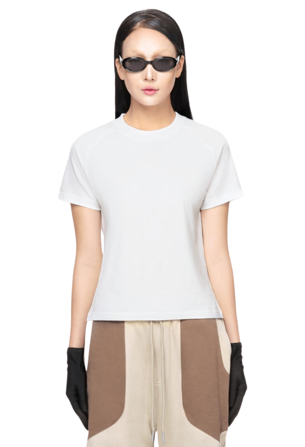 The Beuter Wmns Beuter Blank White Raglan