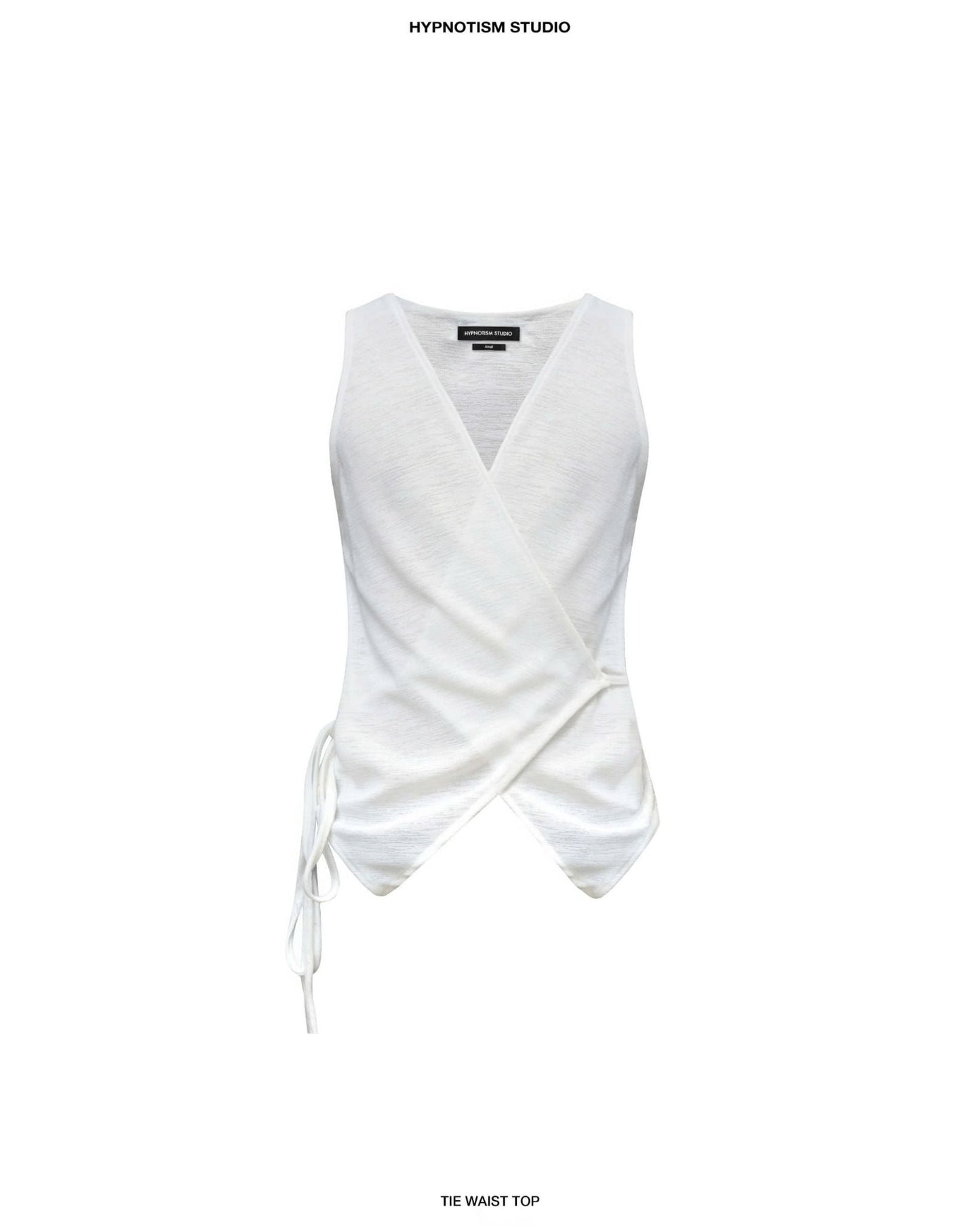 Hypnotism Tie Waist Top