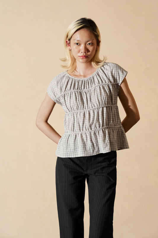 Libe Tiered Sleeveless Top (Pre-order)