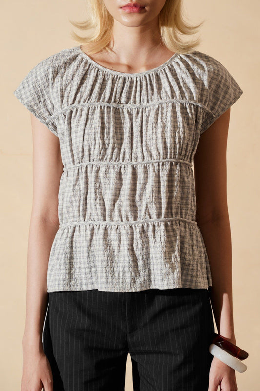 Libe Tiered Sleeveless Top (Pre-order)