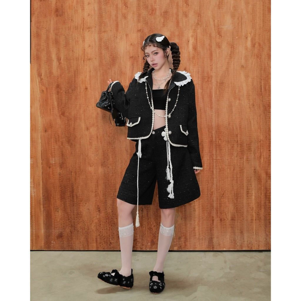 The Swan Tinky Black Set