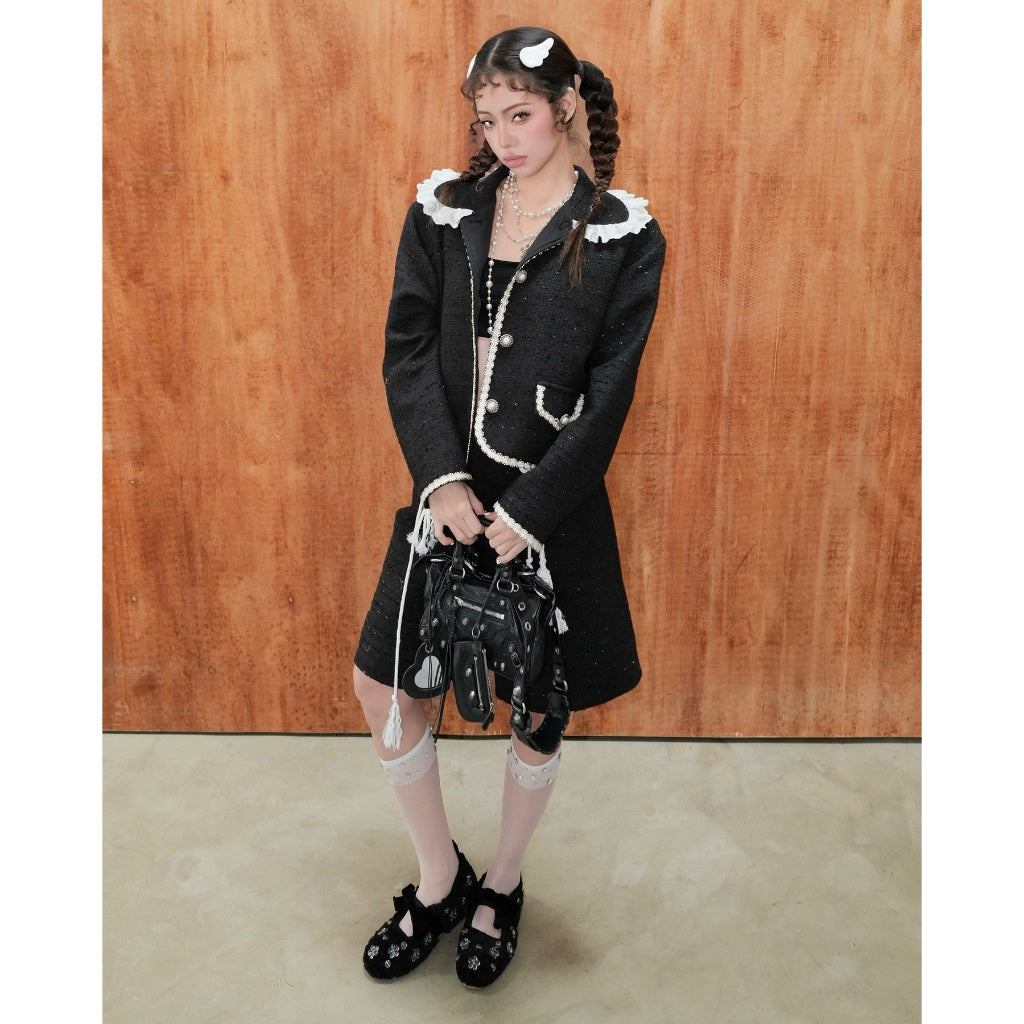 The Swan Tinky Black Set