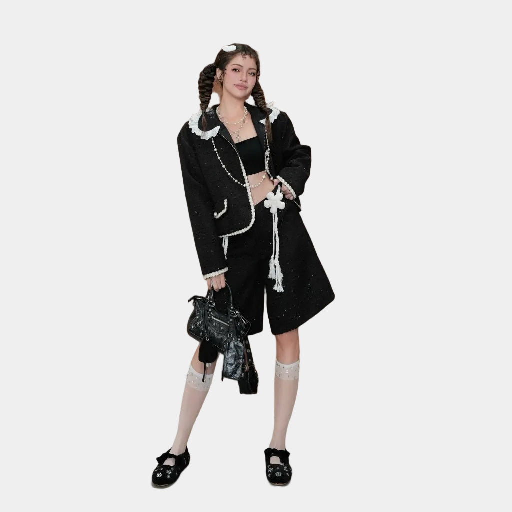 The Swan Tinky Black Set