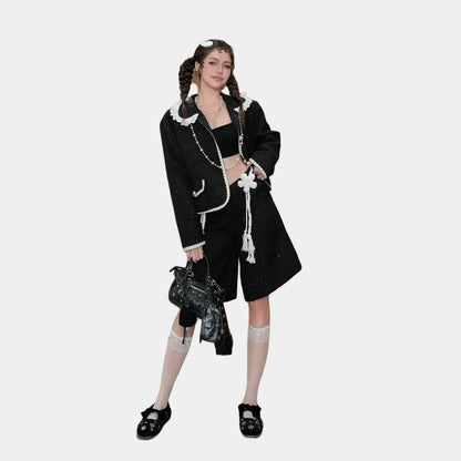 The Swan Tinky Black Set