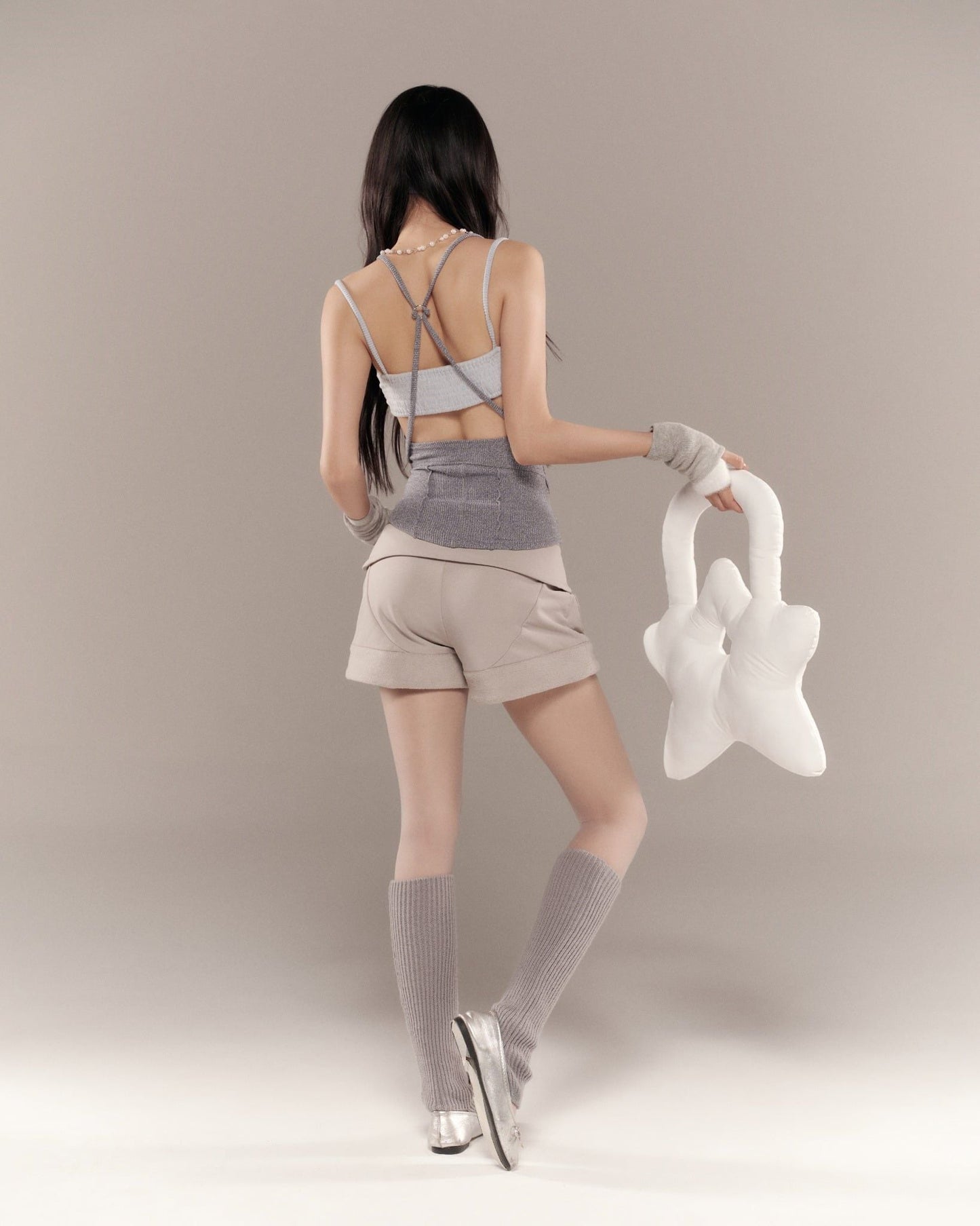 Bunny Hill Tippie Shorts (Grey)