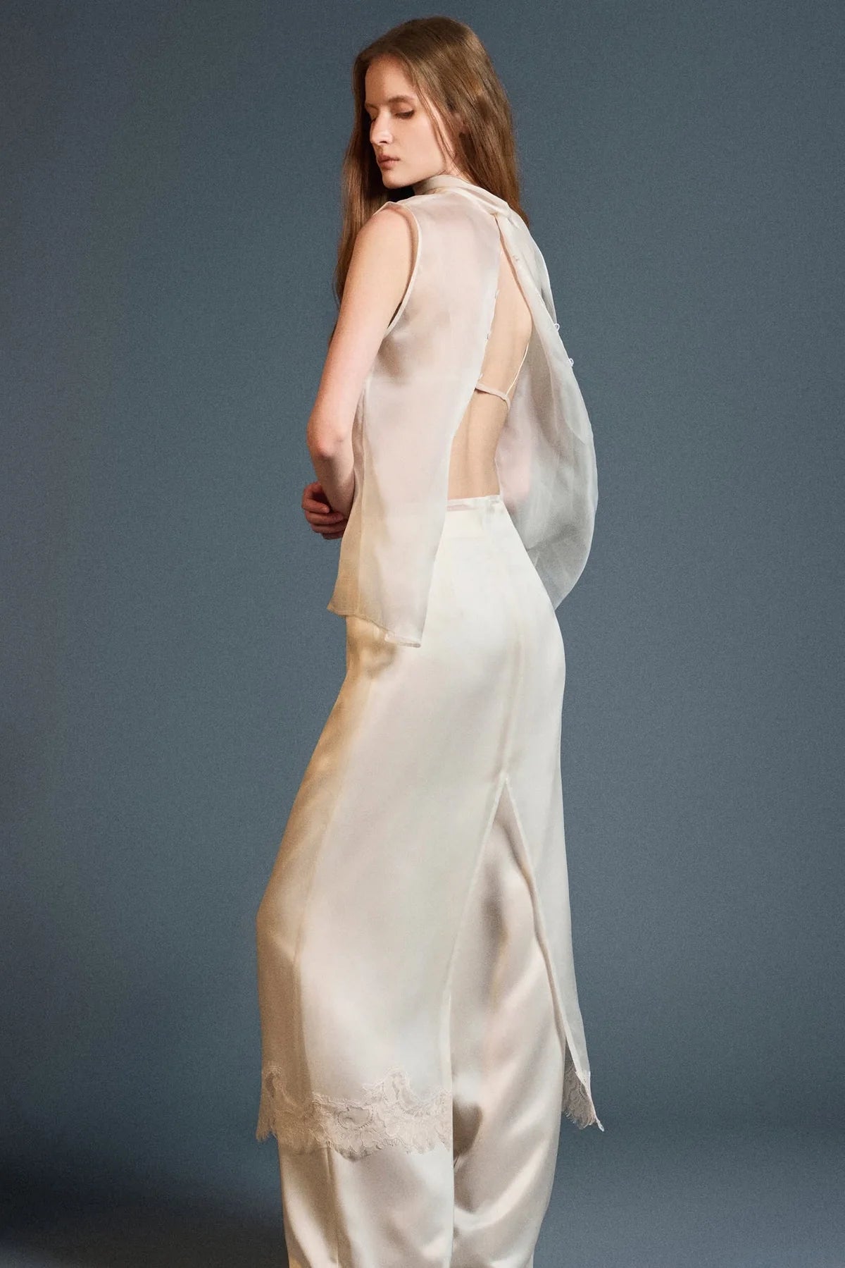 Huong Boutique Transparia Organza Skirt
