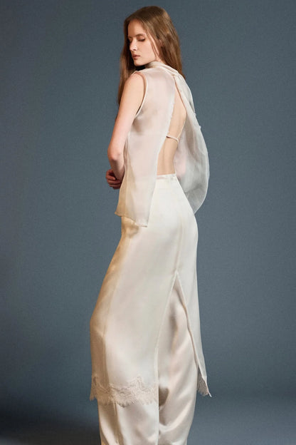 Huong Boutique Transparia Organza Skirt