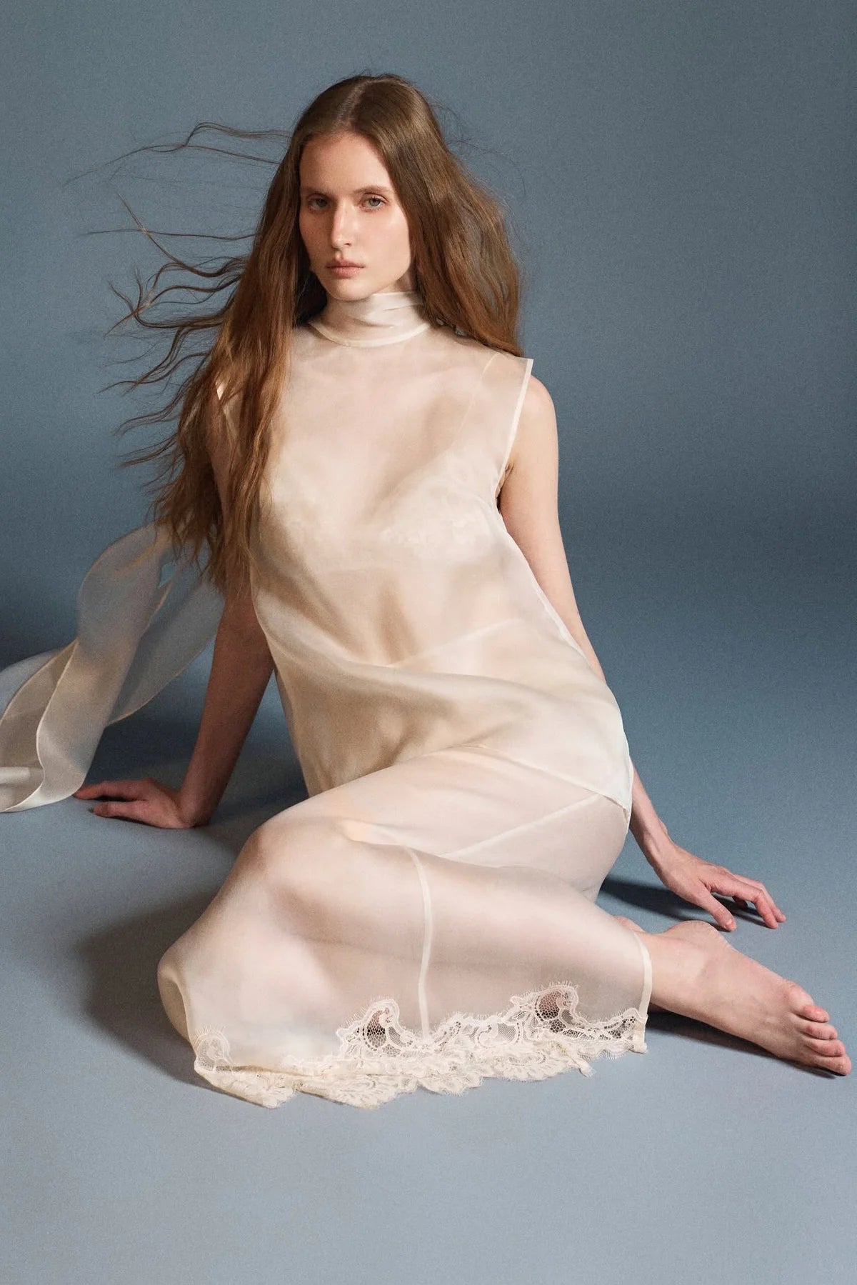 Huong Boutique Transparia Organza Top