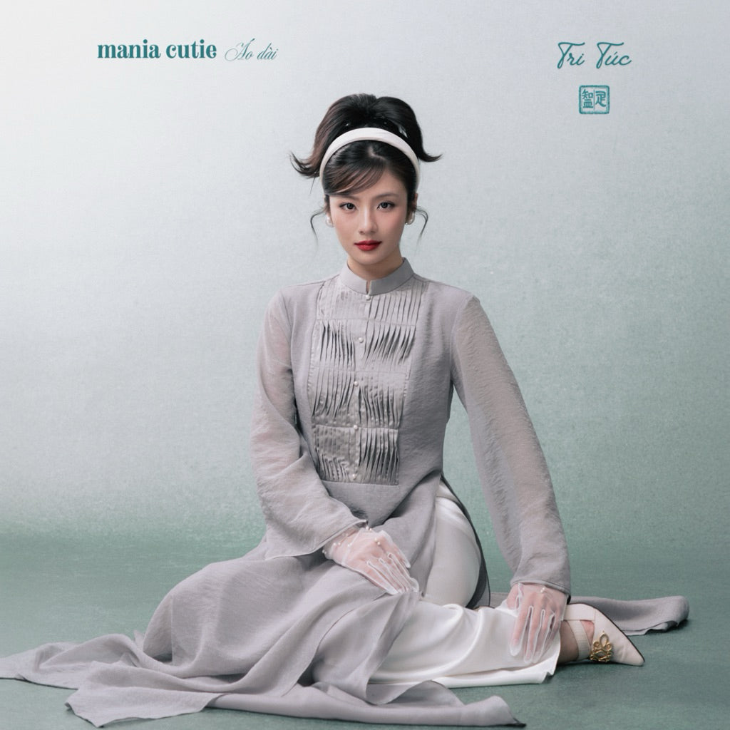 Mania.cutie Tri Tuc Silk Ao Dai