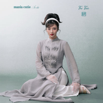 Mania.cutie Tri Tuc Silk Ao Dai