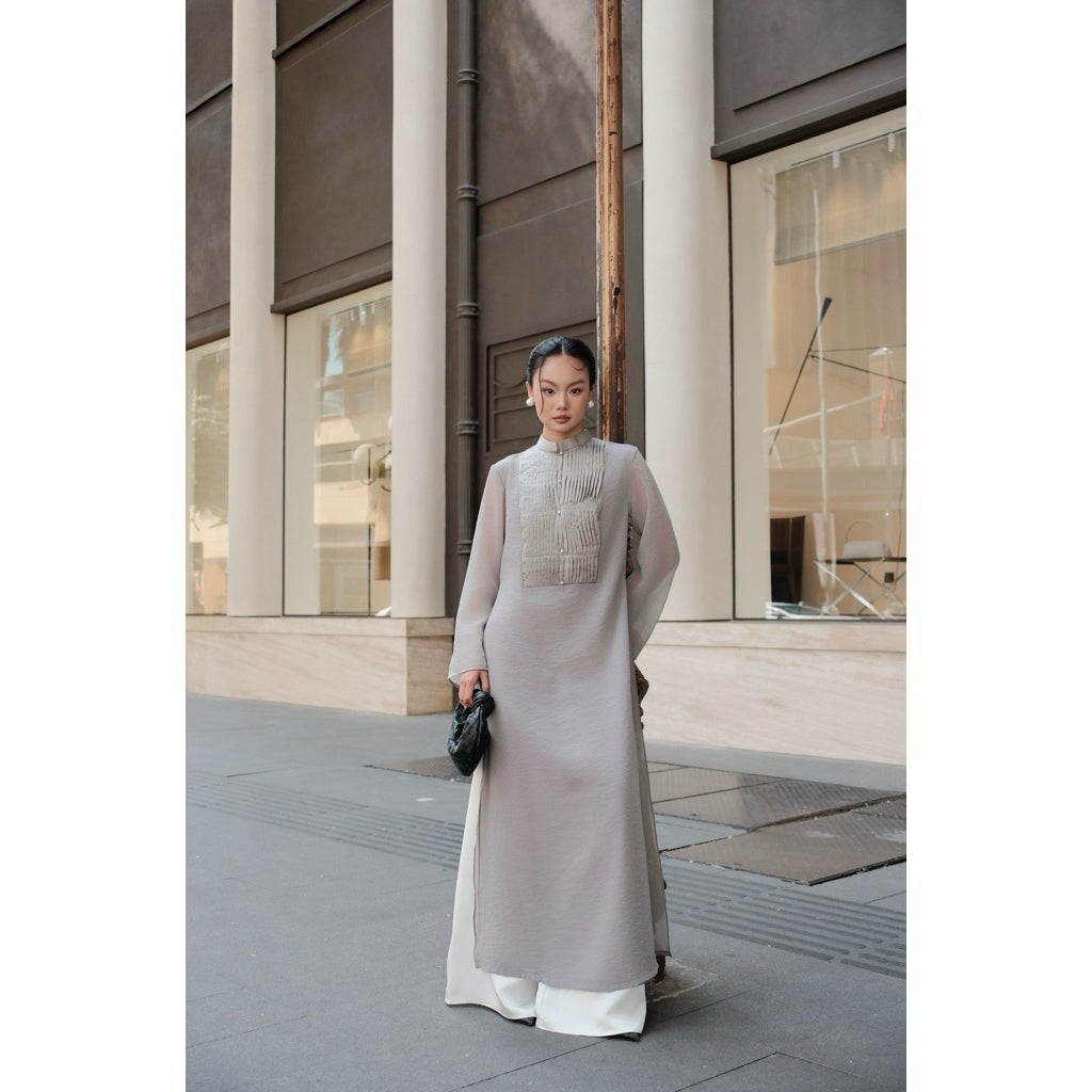 Mania.cutie Tri Tuc Silk Ao Dai