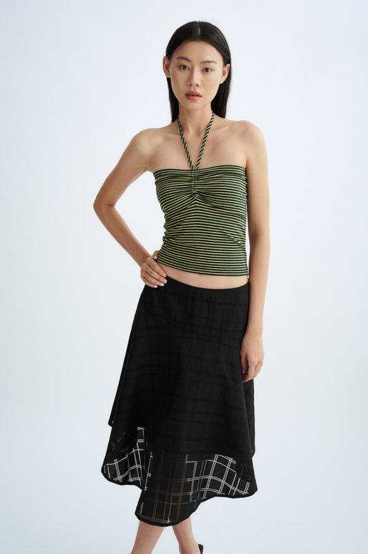 Libe Tube Top With Beads - Striped (Pre-order)