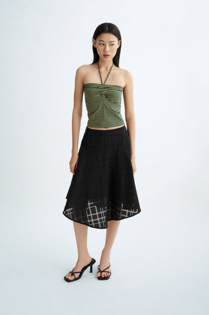 Libe Tube Top With Beads - Striped (Pre-order)