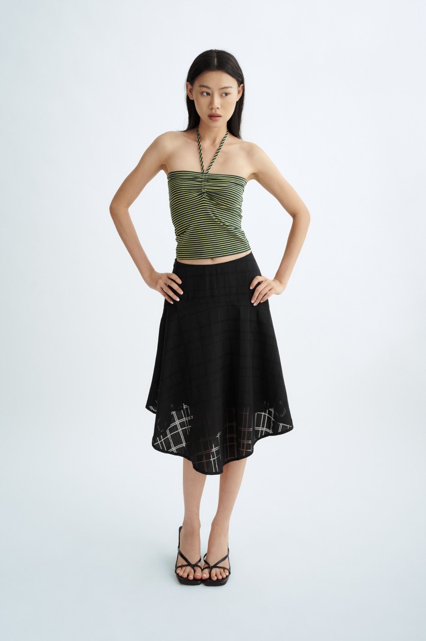 Libe Tube Top With Beads - Striped (Pre-order)