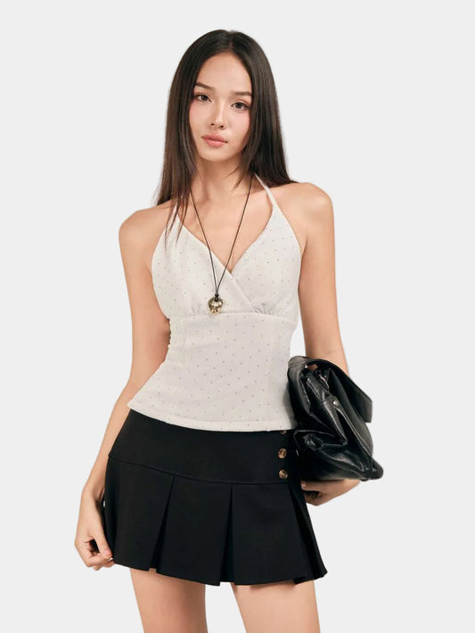 Mieufashionista Twinkle Halter Top