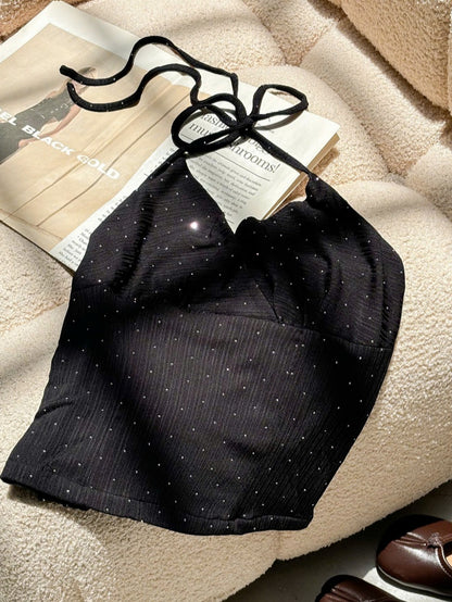 Mieufashionista Twinkle Halter Top