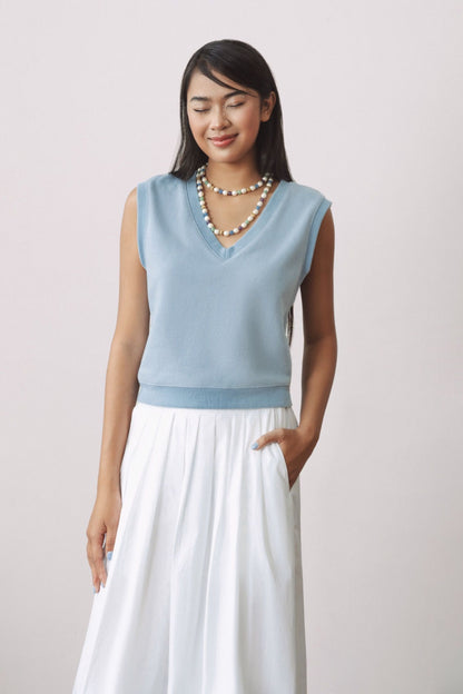 Libe V-Neck Sweater Vest (Pre-order)
