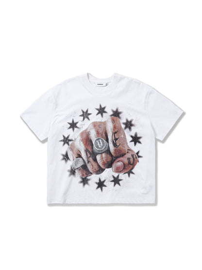 Hades Valor Grip Tee - White