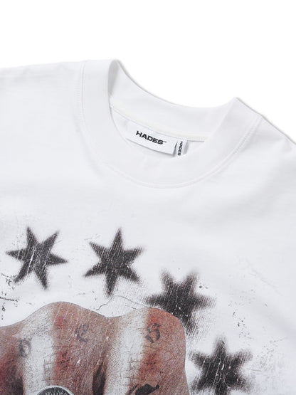 Hades Valor Grip Tee - White