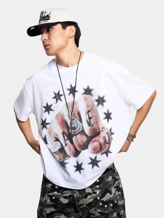 Hades Valor Grip Tee - White