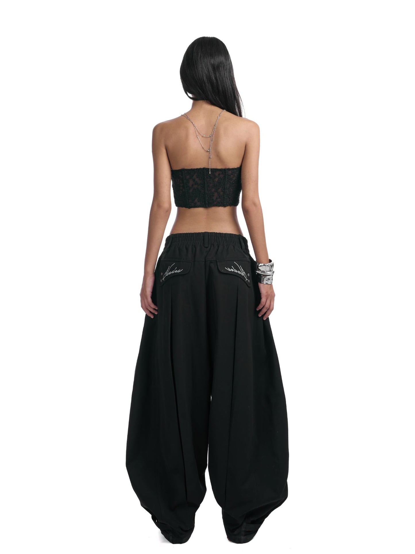Hades Vandros Khaki Pants - Black