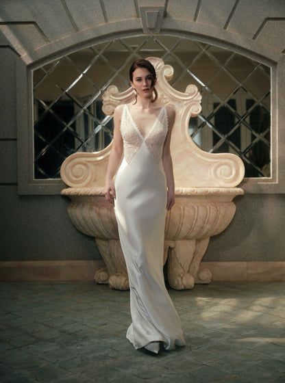 Kisserine Vespera Dress - White